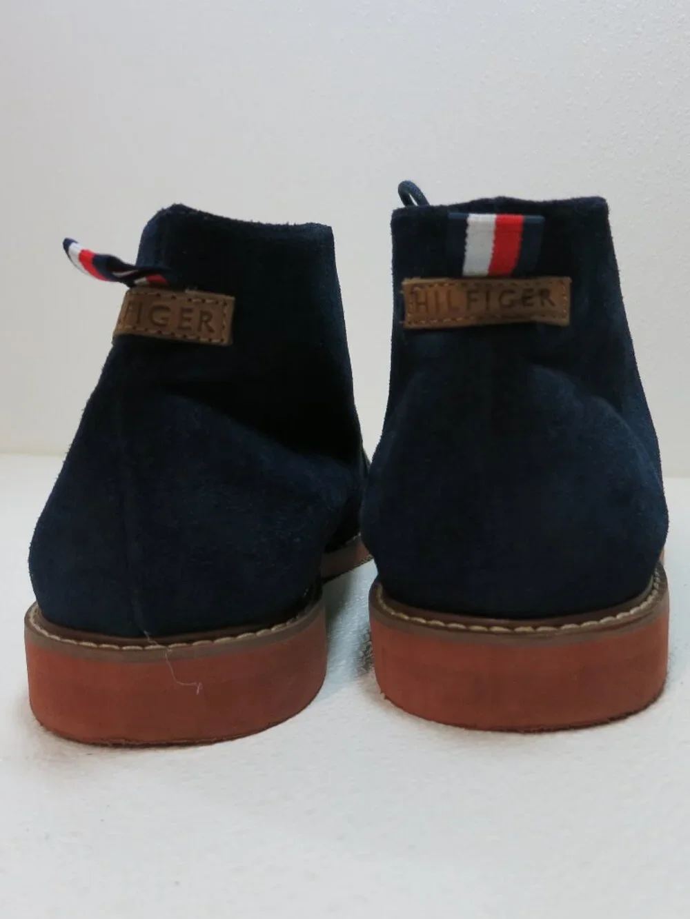 Tommy Hilfiger Leather Chukka Boots Casual Shoes Men's Footwear Boot Sz 11.5 M